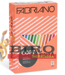Hîrtie colorată A4 FABRIANO Tinta Arancio, 80 gr/m2, 500 foi, intensiv, portocaliu